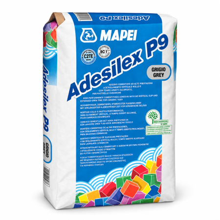 Adeziv gresie si faianta Mapei Adesilex P9 C2TE, gri, 25 kg